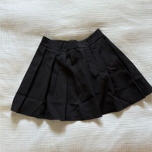 Commense Black Skater Skirt